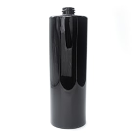 Frasco PET Cilíndrico 1000ml 28/410 (45g) Preto - (10 UNI S/ TAMPA)