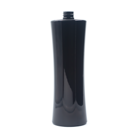 Frasco PET Cilíndrico 1000ml 28/410 Preto - (10 UNI S/ TAMPA)