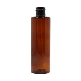 Frasco PET Cilíndrico 100ml 20/410 (12g) Âmbar Claro - (10 UNI S/ TAMPA) Frasco PET Cilíndrico 100ml 20/410 (12g) Âmbar Claro - (10 UNI S/ TAMPA)