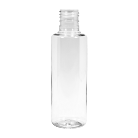 Frasco PET Cilíndrico 140ml 24/415 Cristal - (10 UNI S/ TAMPA) Frasco PET Cilíndrico 140ml 24/415 Cristal - (10 UNI S/ TAMPA)