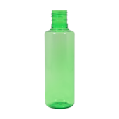 Produto Frasco PET Cilíndrico 140ml 24/415 Verde Transparente - (10 UNI S/ TAMPA)