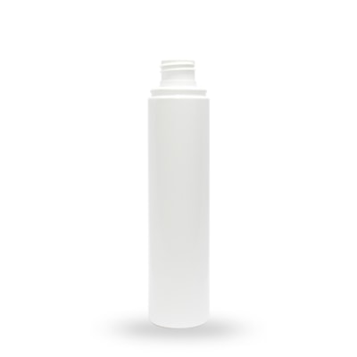 Frasco PET Cilíndrico 150ml 24/410 Branco - (10 UNI S/ TAMPA)