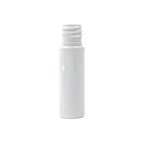 Frasco PET Cilíndrico 15ml 18/415 Branco - (10 UNI S/ TAMPA)