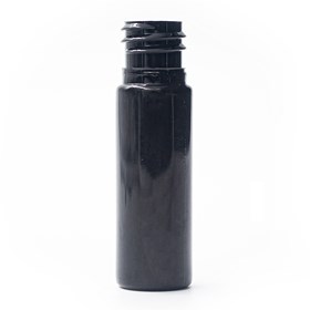 Frasco PET Cilíndrico 15ml 18/415 Preto - (10 UNI S/ TAMPA) Frasco PET Cilíndrico 15ml 18/415 Preto - (10 UNI S/ TAMPA)