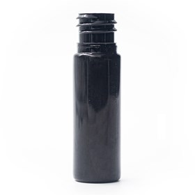 Frasco PET Cilíndrico 15ml 18/415 Preto - (10 UNI S/ TAMPA)