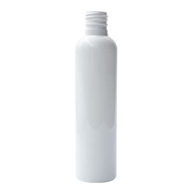 Frasco PET Cilíndrico 200ml 24/415 (24g) Branco - (10 UNI S/ TAMPA)