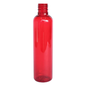 Frasco PET Cilíndrico 200ml 24/415 (24g) Vermelho - (10 UNI S/ TAMPA) Frasco PET Cilíndrico 200ml 24/415 (24g) Vermelho - (10 UNI S/ TAMPA)
