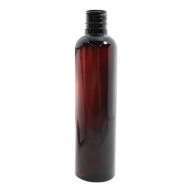 Frasco PET Cilíndrico 200ml 24/415 (26g) Âmbar Escuro - (10 UNI S/ TAMPA) Frasco PET Cilíndrico 200ml 24/415 (26g) Âmbar Escuro - (10 UNI S/ TAMPA)