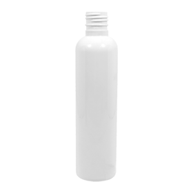 Frasco PET Cilíndrico 200ml 24/415 (26g) Branco - (10 UNI S/ TAMPA)