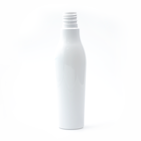 Frasco PET Cilíndrico 200ml 24/415 Branco - (10 UNI S/ TAMPA)