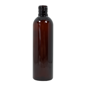 Frasco PET Cilíndrico 240ml 24/415 (26g) Âmbar Escuro - (10 UNI S/ TAMPA) Frasco PET Cilíndrico 240ml 24/415 (26g) Âmbar Escuro - (10 UNI S/ TAMPA)
