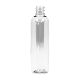 Frasco PET Cilíndrico 240ml 24/415 (26g) Cristal - (10 UNI S/ TAMPA) Frasco PET Cilíndrico 240ml 24/415 (26g) Cristal - (10 UNI S/ TAMPA)