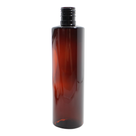 Frasco PET Cilíndrico 250ml 24/415 Âmbar Escuro - (10 UNI S/ TAMPA) Frasco PET Cilíndrico 250ml 24/415 Âmbar Escuro - (10 UNI S/ TAMPA)