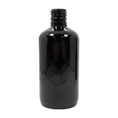 Produto Frasco PET Cilíndrico 250ml 24/415 Preto - (10 UNI S/ TAMPA)