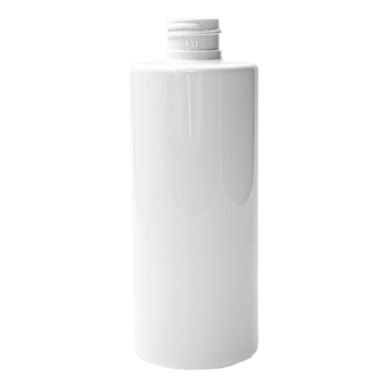 Frasco PET Cilíndrico 260ml 24/410 Branco - (10 UNI S/ TAMPA)