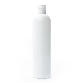 Frasco PET Cilíndrico 300ml 24/415 (24g) Branco - (10 UNI S/ TAMPA)