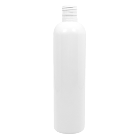 Frasco PET Cilíndrico 300ml 24/415 (26g) Branco - (10 UNI S/ TAMPA)