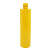 Produto Frasco PET Cilíndrico 300ml 24/415 Amarelo Fechado - (10 UNI S/ TAMPA)