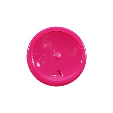 Frasco PET Cilíndrico 300ml 24/415 Rosa Fluorescente - (10 UNI S/ TAMPA)