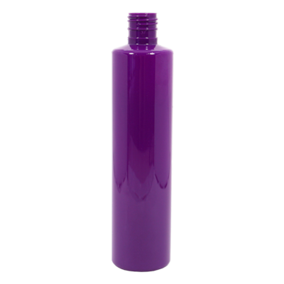 Frasco PET Cilíndrico 300ml 24/415 Roxo - (10 UNI S/ TAMPA)