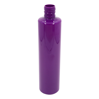 Frasco PET Cilíndrico 300ml 24/415 Roxo - (10 UNI S/ TAMPA)