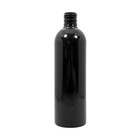 Frasco PET Cilíndrico 365ml 24/415 (26g) Preto - (10 UNI S/ TAMPA) Frasco PET Cilíndrico 365ml 24/415 (26g) Preto - (10 UNI S/ TAMPA)