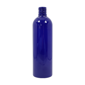 Frasco PET Cilíndrico 365ml 24/415 (28g) Azul Escuro - (10 UNI S/ TAMPA) Frasco PET Cilíndrico 365ml 24/415 (28g) Azul Escuro - (10 UNI S/ TAMPA)