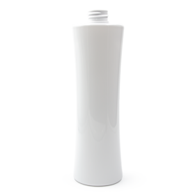 Frasco PET Cilíndrico 500ml 28/410 Branco - (10 UNI S/ TAMPA)