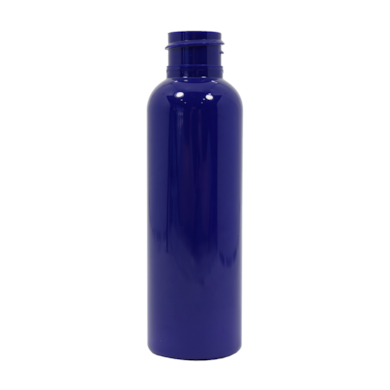 Frasco PET Cilíndrico 60ml 20/410 Azul - (10 UNI S/ TAMPA)