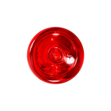 Frasco PET Cilíndrico 60ml 20/410 Vermelho - (10 UNI S/ TAMPA)