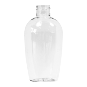 Frasco PET Elíptico 100ml 20/410 Cristal - (10 UNI S/ TAMPA) Frasco PET Elíptico 100ml 20/410 Cristal - (10 UNI S/ TAMPA)