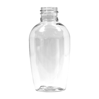 Frasco PET Elíptico 60ml 20/410 Cristal - (10 UNI S/ TAMPA) Frasco PET Elíptico 60ml 20/410 Cristal - (10 UNI S/ TAMPA)