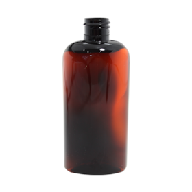 Frasco PET Oval 100ml 20/410 Âmbar Escuro - (10 UNI S/ TAMPA) Frasco PET Oval 100ml 20/410 Âmbar Escuro - (10 UNI S/ TAMPA)