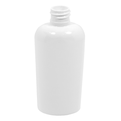 Frasco PET Oval 100ml 20/410 Branco - (10 UNI S/ TAMPA)