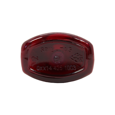 Frasco PET Oval  140ml 24/415 (26g) Vermelho - (10 UNI S/ TAMPA)