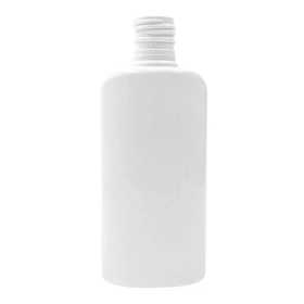 Frasco PET Oval 200ml 24/415 Branco - (10 UNI S/ TAMPA)