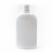 Produto Frasco PET Oval 300ml 24/415 Branco - (10 UNI S/ TAMPA)