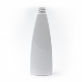 Frasco PET Oval 300ml 28/410 (31g) Branco - (10 UNI S/ TAMPA)