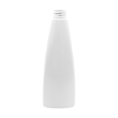 Produto Frasco PET Oval 300ml 28/410 (33g) Branco - (10 UNI S/ TAMPA)