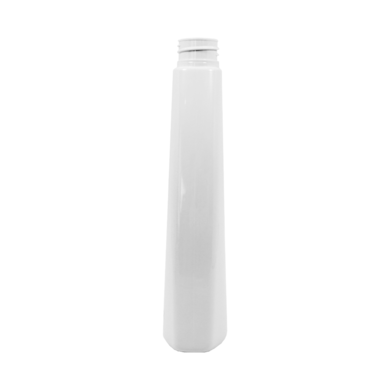 Frasco PET Oval 300ml 28/410 (33g) Branco - (10 UNI S/ TAMPA)