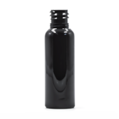 Produto Frasco PET Oval 30ml 18/415 Preto - (10 UNI S/ TAMPA)