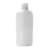 Produto Frasco PET Oval 60ml 20/410 Branco - (10 UNI S/ TAMPA)