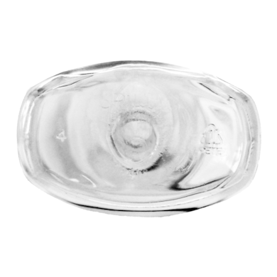 Frasco PET Oval 60ml Recrave 20 Cristal - (10 UNI S/ TAMPA)