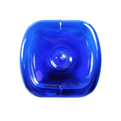 Frasco PET Quadrado 350ml 28/410 Azul Claro - (10 UNI S/ TAMPA)