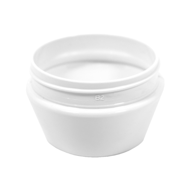 Pote PET Cilíndrica 50ml 63/400 Branco - (10 UNI S/ TAMPA)