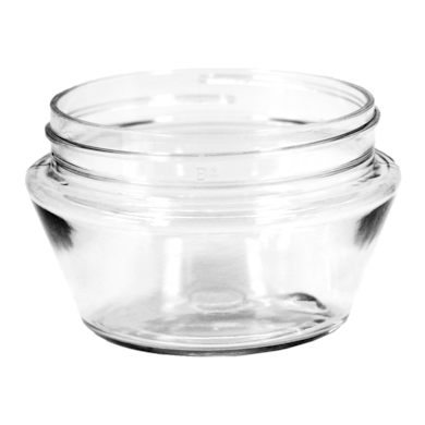 Pote PET Cilíndrica 50ml 63/400 Cristal - (10 UNI S/ TAMPA)