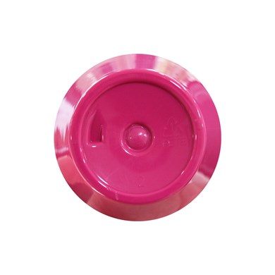 Pote PET Cilíndrica 80ml 63/400 Rosa Fluorescente - (10 UNI S/ TAMPA)