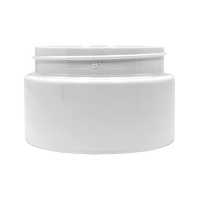 Pote PET Cilíndrico 100ml 63/400 Branco - (10 UNI S/ TAMPA)