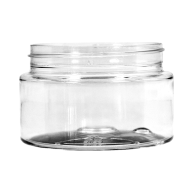 Pote PET Cilíndrico 100ml 63/400 Cristal - (10 UNI S/ TAMPA)