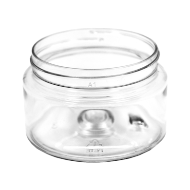 Pote PET Cilíndrico 100ml 63/400 Cristal - (10 UNI S/ TAMPA)